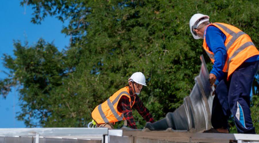 Professional New roof installation in Timnath, CO